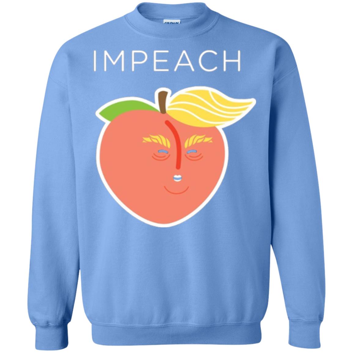 Anti Trump Peach Emoji T-shirt Impeach Donald Carolina Blue