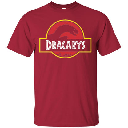Dinosaur T-shirt Dracarys Dragon Parody Cardinal