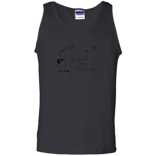 Film T-shirt It's A Wonderful Life George Lassos The Moon Black