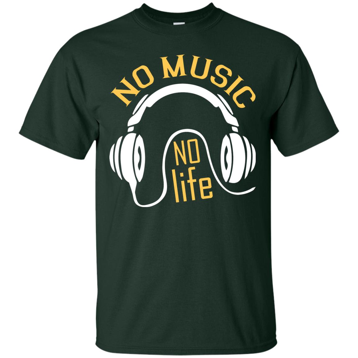 No Music No Life Music Lover Shirt Forest