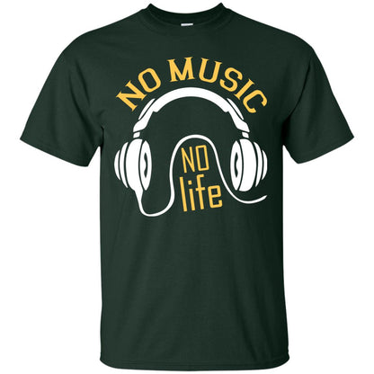No Music No Life Music Lover Shirt Forest