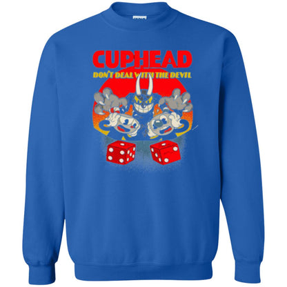 Gamer T-shirt Cuphead Don_t Deal With The Devil Royal