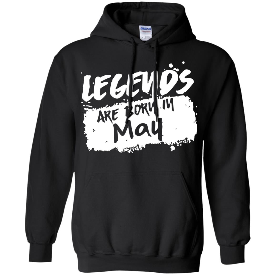 May Birthday Shirt Legends Are Born In May Black