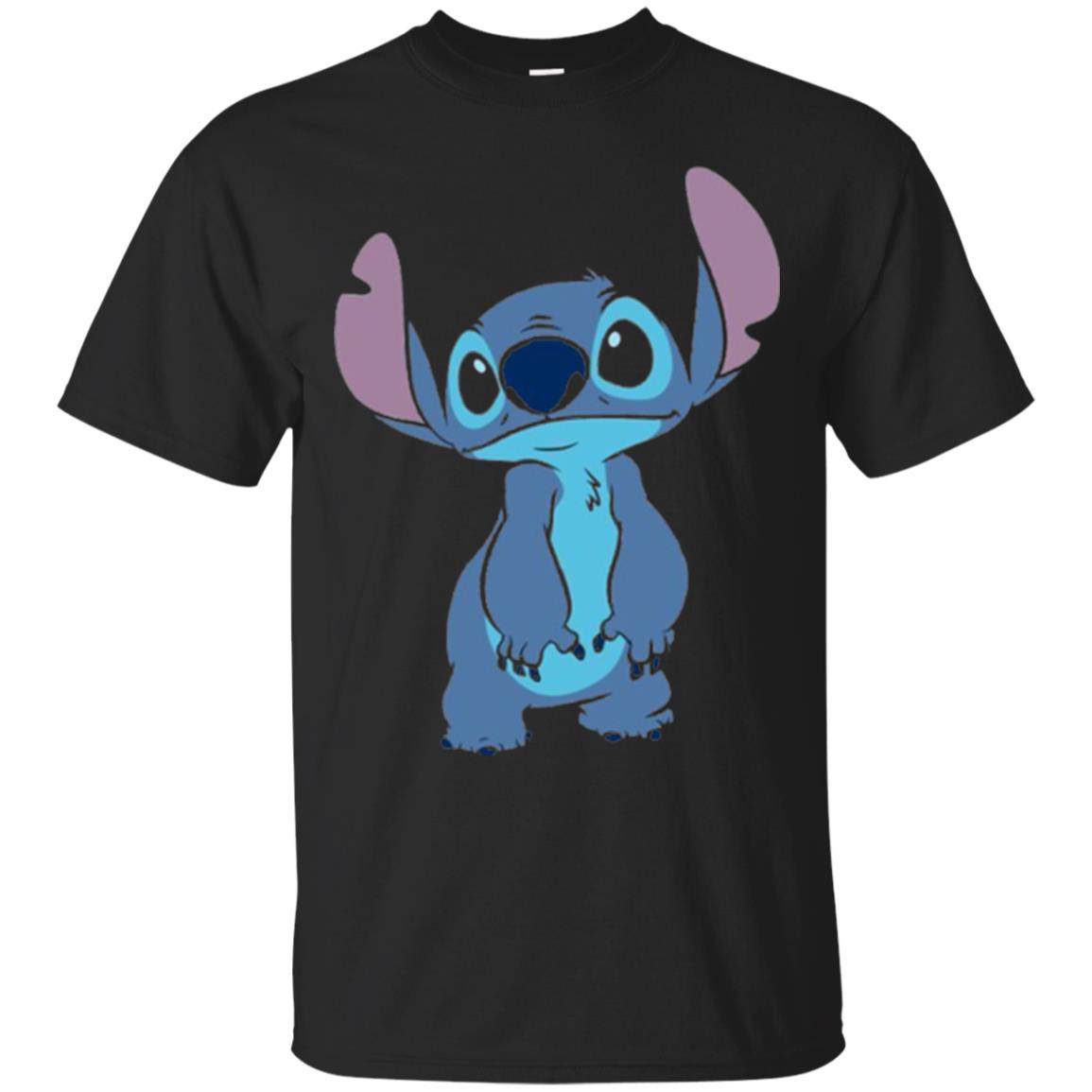 Disney Stitch Ohana T-shirt Black