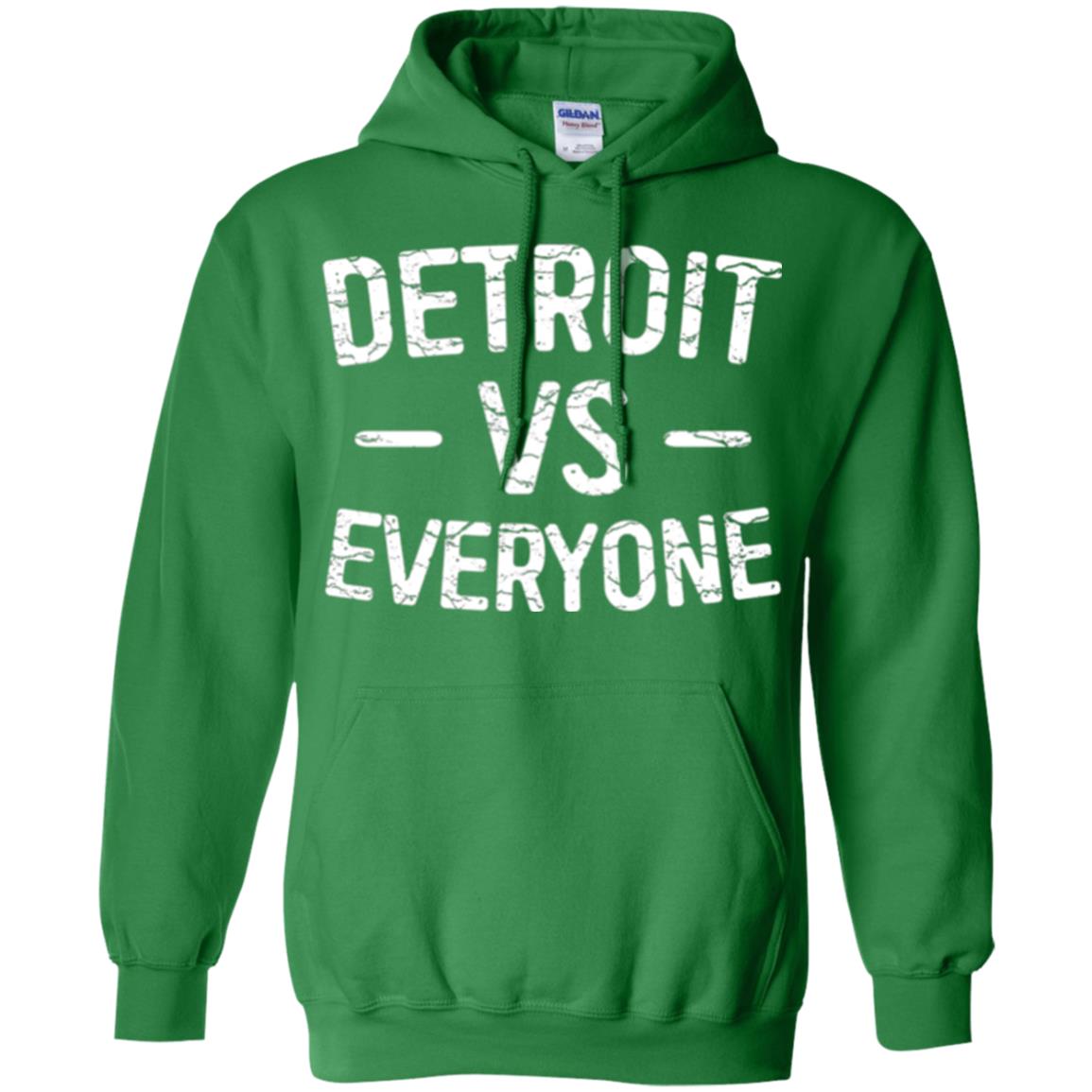 Detroit Vs Everyone T-shirt Irish Green