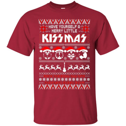 Christmas T-shirt Have Yourself A Merry Little Kissmas Cardinal