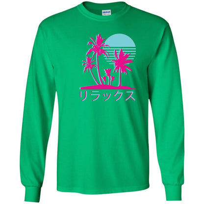 Aesthetic Vaporwave Otaku Summer Shirt Irish Green