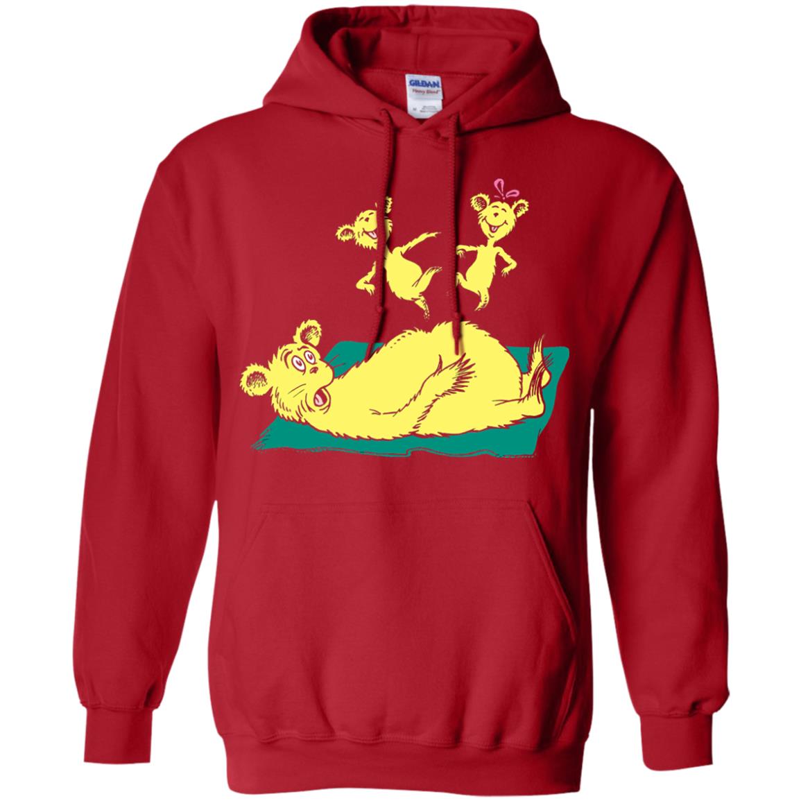Dr. Seuss Hop On Pop Book Lover T-shirt Red