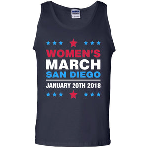 Women's March San Diego January 20th 2018 Protest Women's Right T-shirt