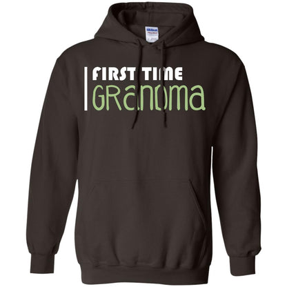 First Time Grandma Shirt Dark Chocolate