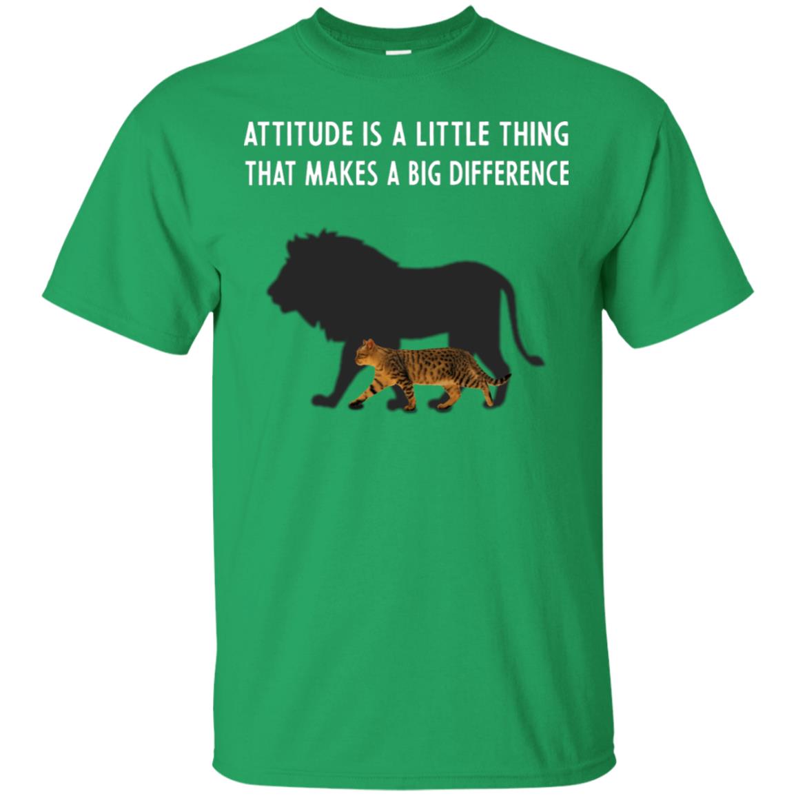 Attitude Is Little Thing That Make A Big Difference Best Quote Shirt Irish Green