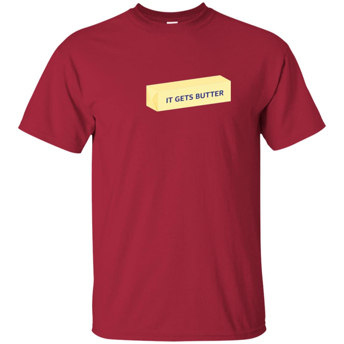 Hannah Hart It Gets Butter T-shirt Cardinal