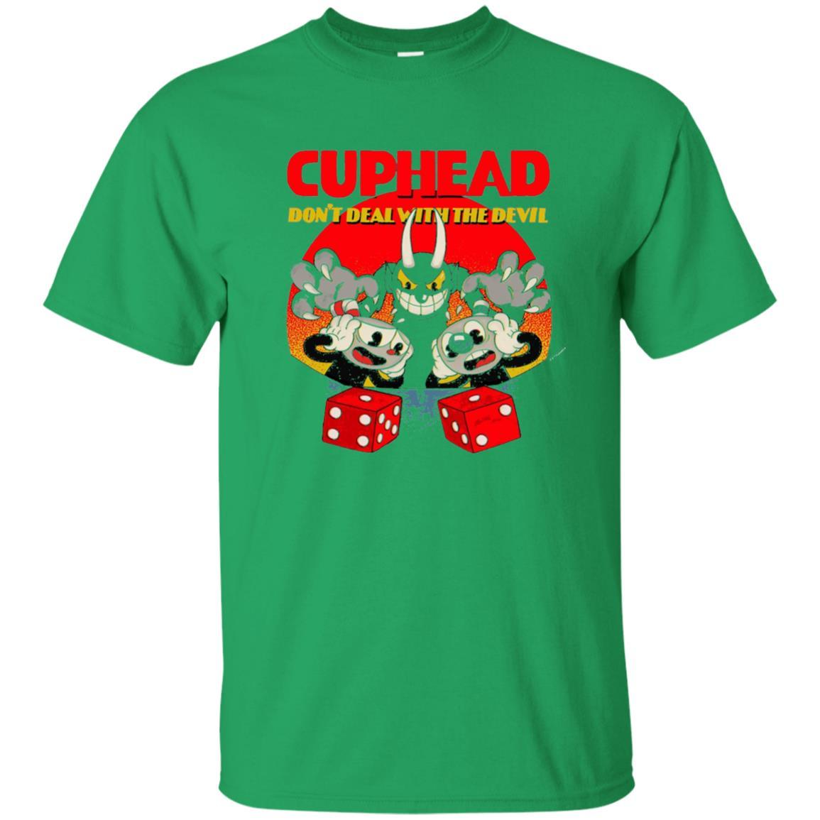 Gamer T-shirt Don't Deal With The Devil Irish Green