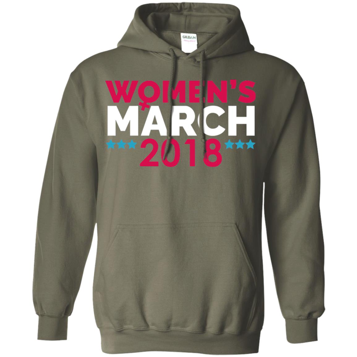 Women_s Right T-shirt Women_s March January 20 2018 Military Green