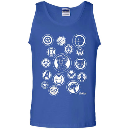Infinity War Tonal Hero Icon Movie T-shirt Royal