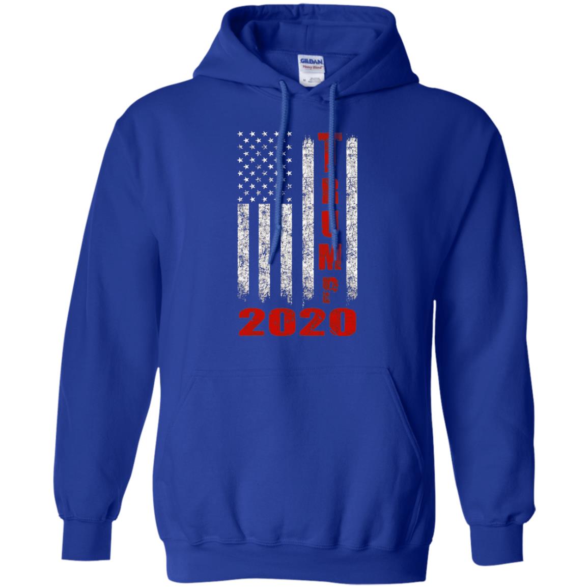 American Flag Vintage Design Trump 2020 T-shirt Royal