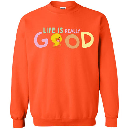 Life Is Really Good With My Cute Duck T-shirt Orange