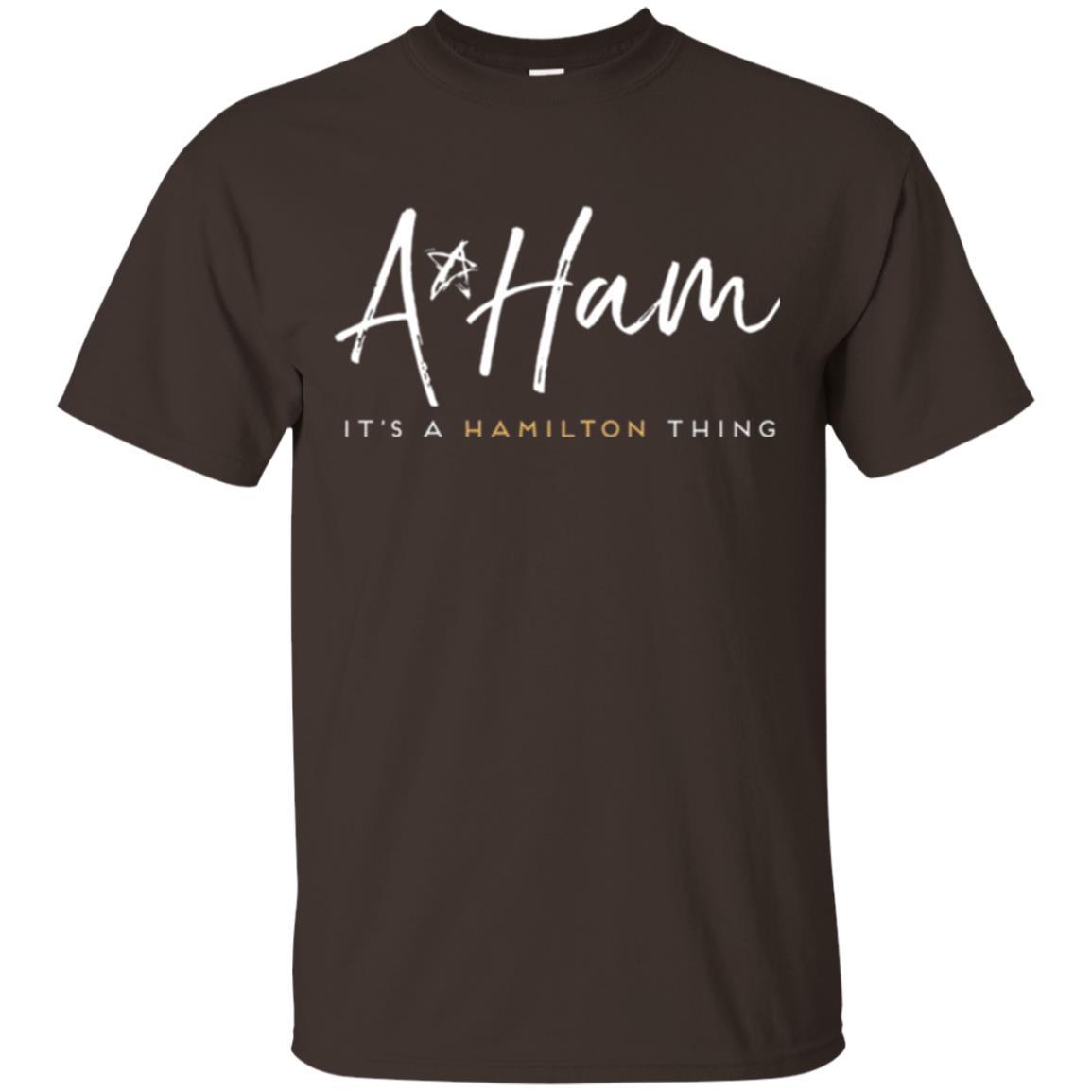 Alexander T-shirt A.ham It's A Hamilton Thing Dark Chocolate