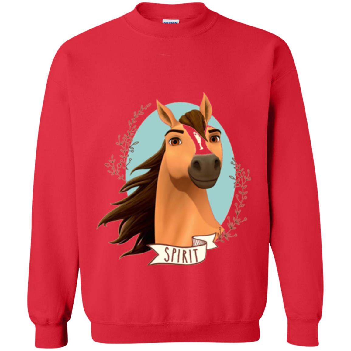 Horse Lover T-shirt Spirit Red