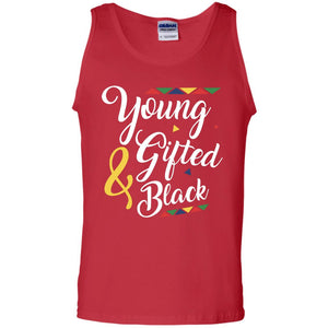 African American T-shirt Young Gifted And Black