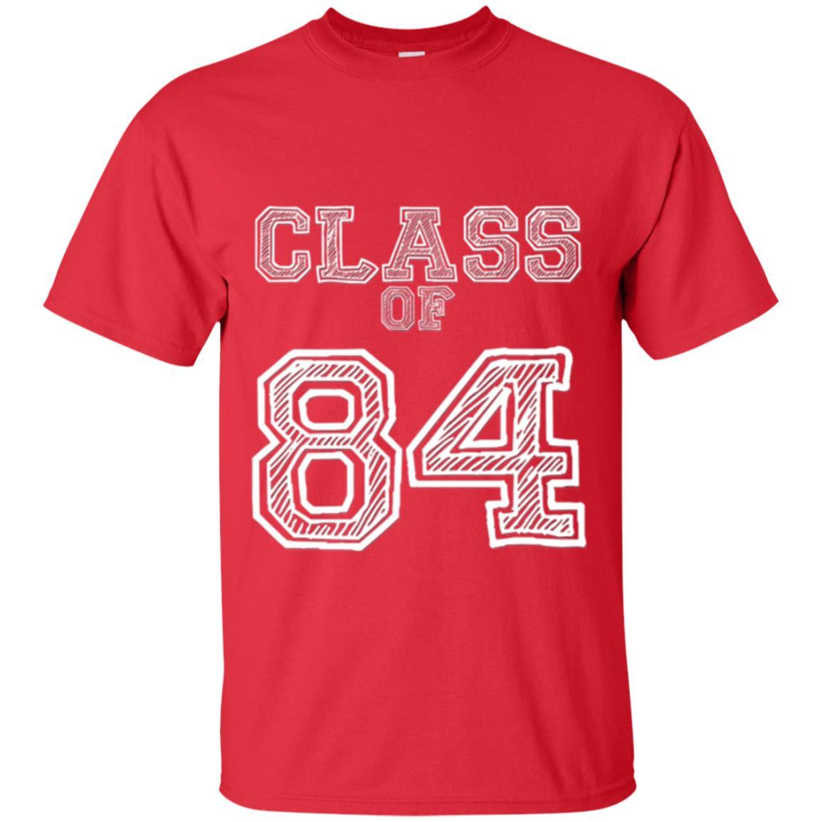 Class Of 1984 Reunion T-shirt Red