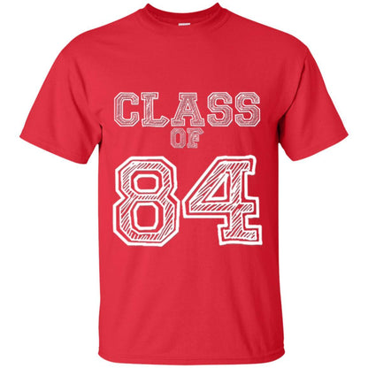 Class Of 1984 Reunion T-shirt Red
