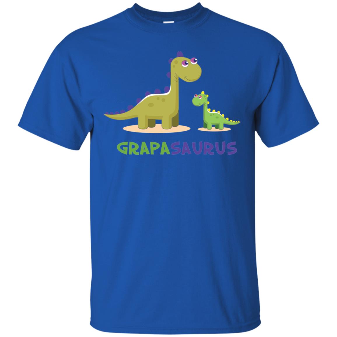 Grapasaurus Granddad Grandpa Shirt Royal