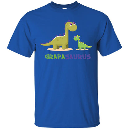 Grapasaurus Granddad Grandpa Shirt Royal