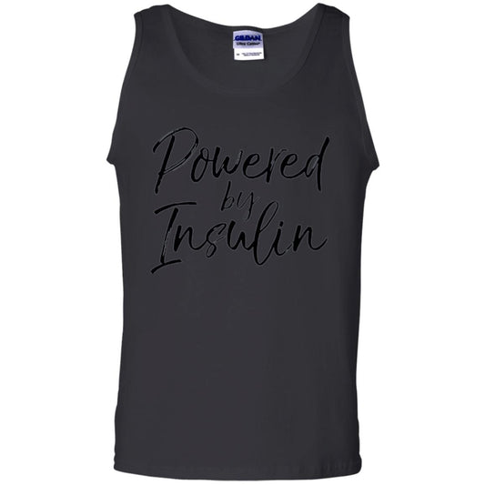 Diabetic T-shirt Powered By Insulin Black