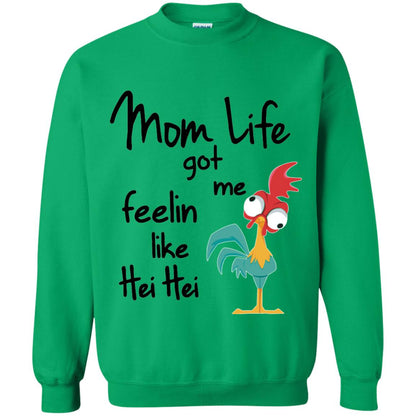 Mom Life Got Me Feelin Like Hei Hei Mommy Shirt Irish Green