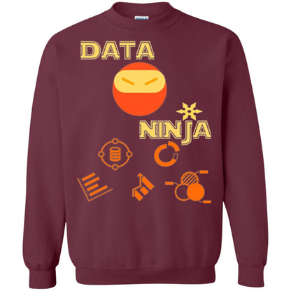 Data Ninja T-shirt Maroon