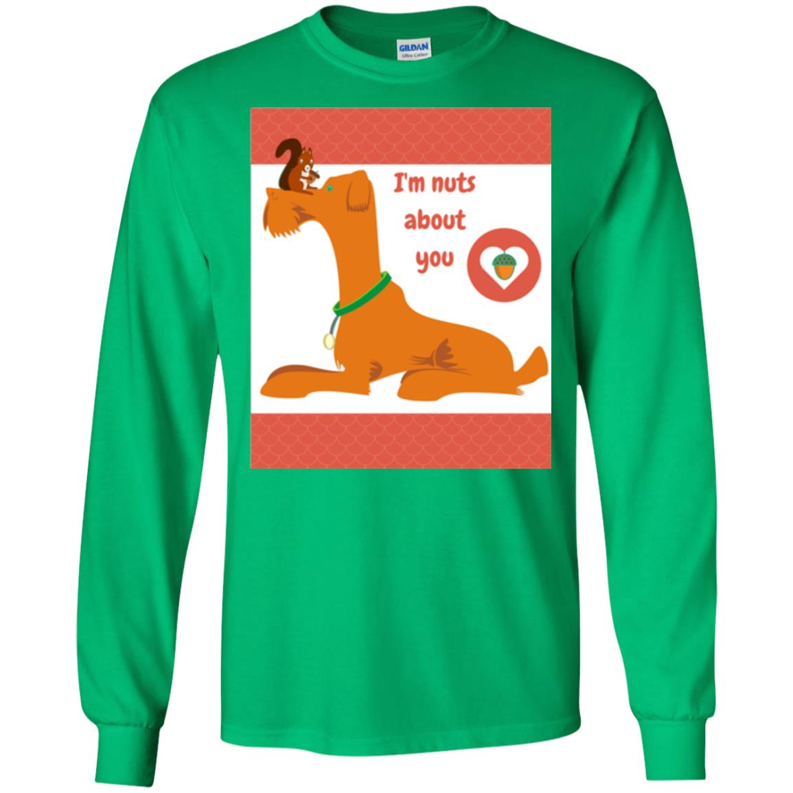I_m Nuts About You T-shirt Irish Green