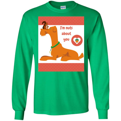 I_m Nuts About You T-shirt Irish Green