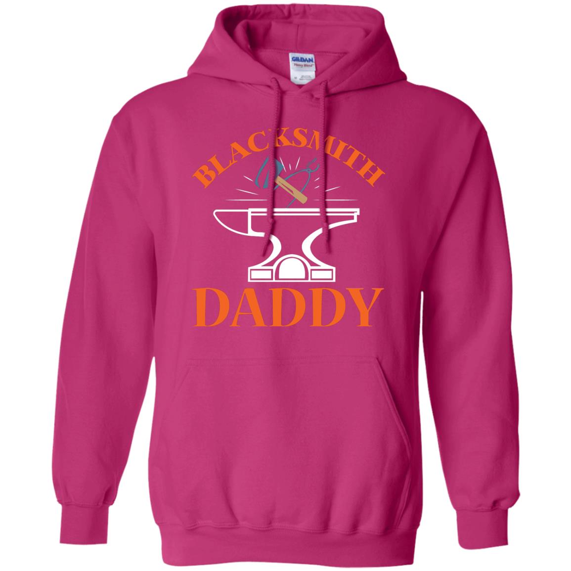 Blacksmith Daddy Happy Father's Day Shirt Heliconia