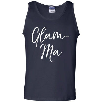 Glamorous Grandma Fabulous T-shirt Glam-ma T-shirt Navy