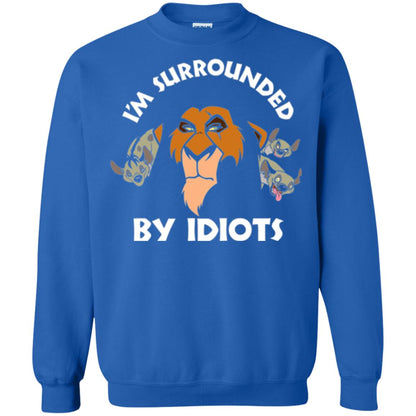 Disney Lion King T-shirt Scar Surrounded By Idiots Royal
