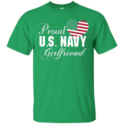 Pride U.s. Army Shirt Proud Navy Girlfriend Heart Irish Green