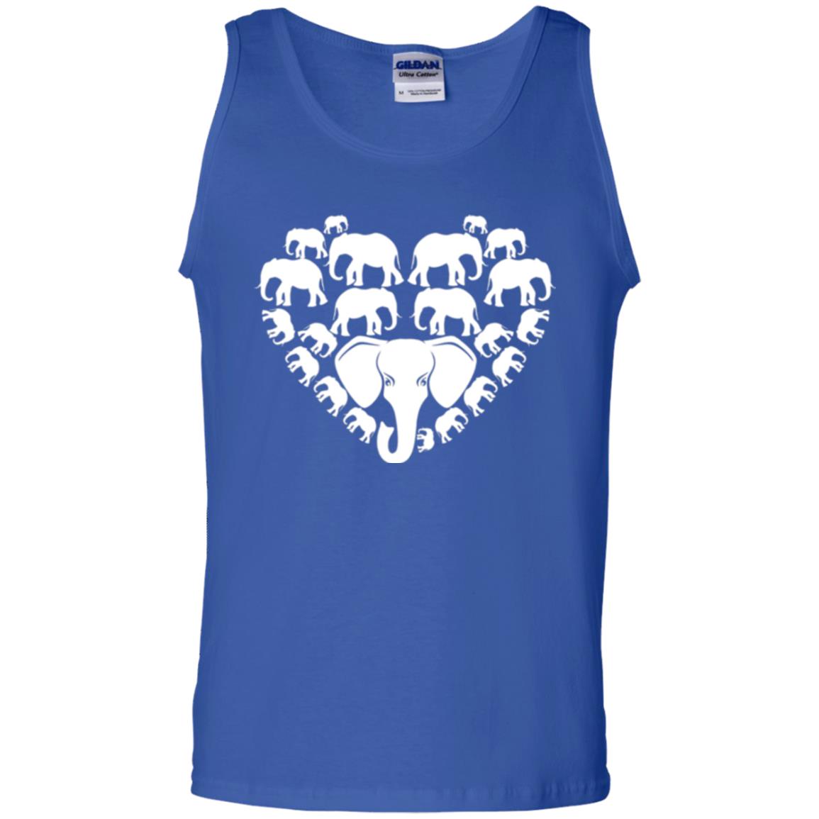 Elephant Lovers T-shirt Special Elephant Heart Royal