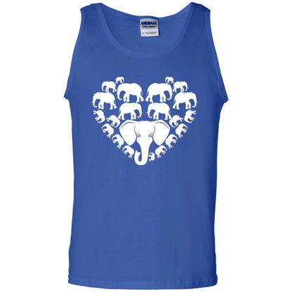 Elephant Lovers T-shirt Special Elephant Heart Royal