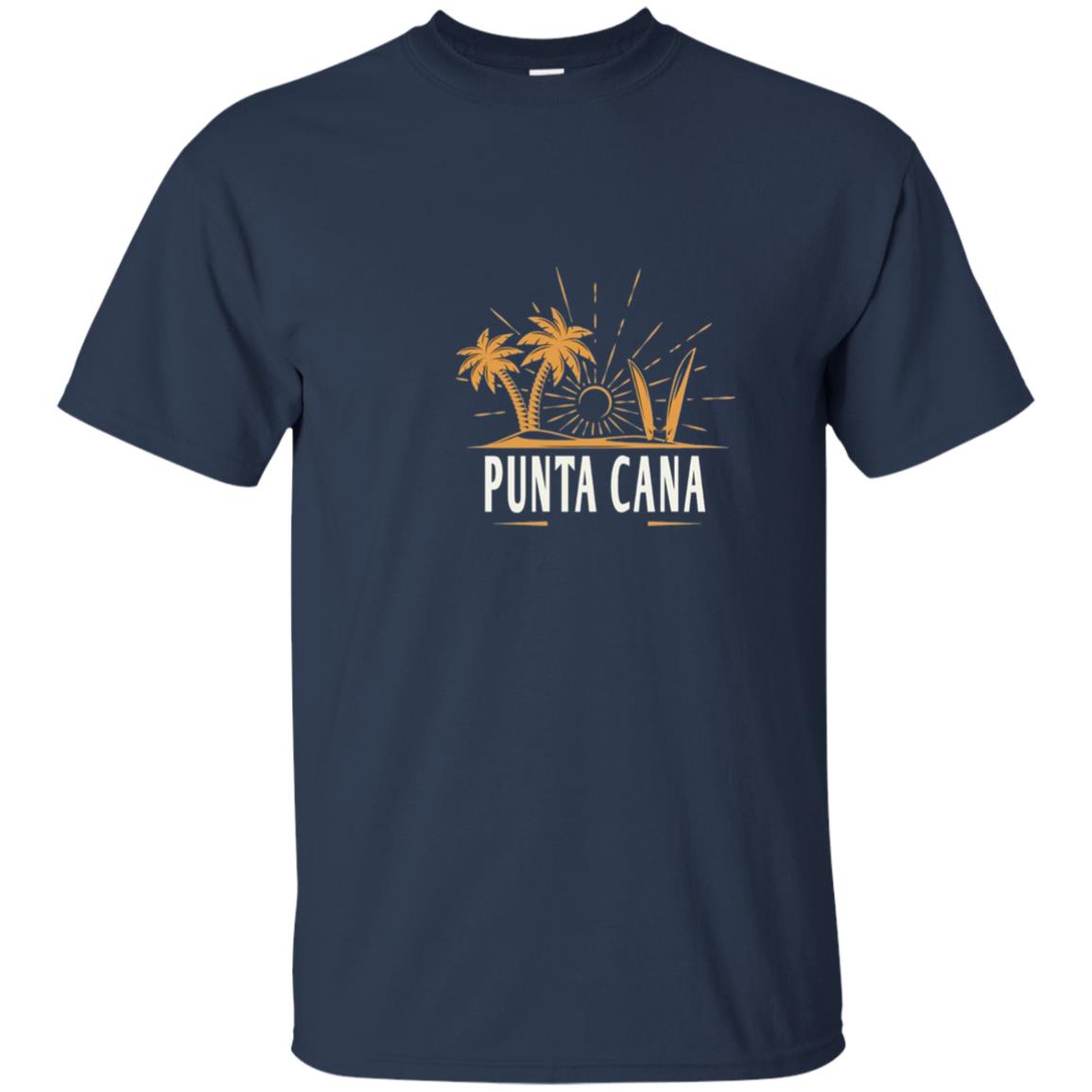 Punta Cana Vintage Beach T-shirt Navy