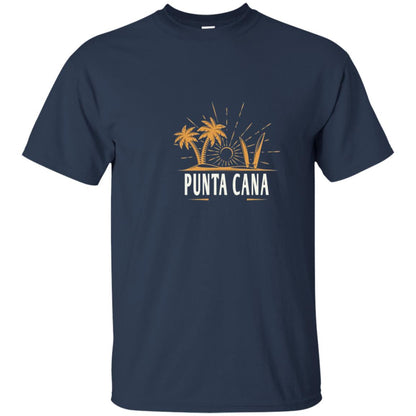 Punta Cana Vintage Beach T-shirt Navy