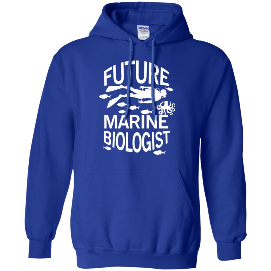 Cute Marine Biologist T-shirt Royal