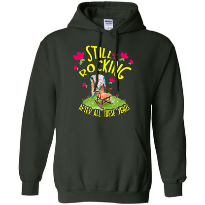 Still Rocking After All These Years T-shirt Forest Green