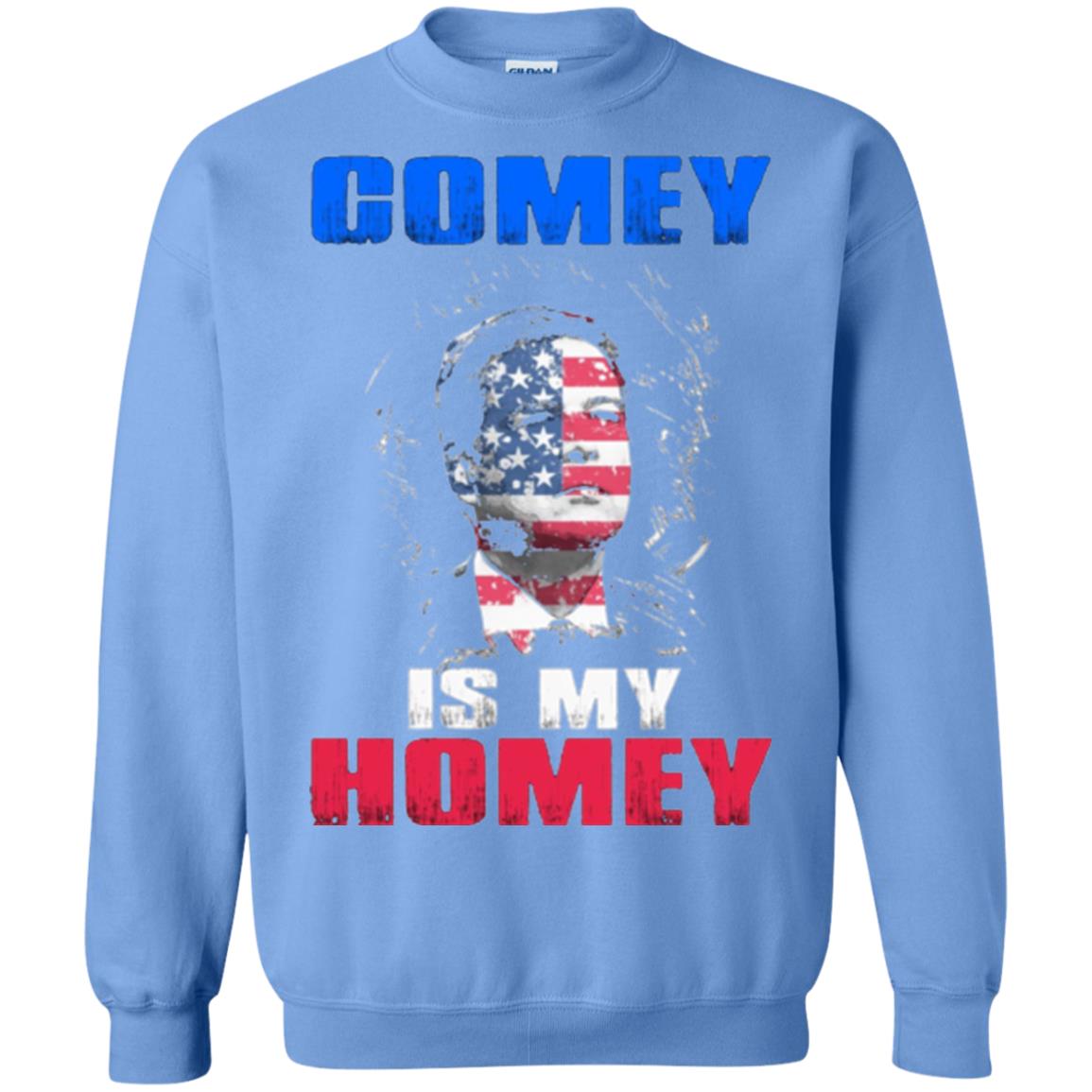 Fbi Director T-shirt Comey Is My Homey T-shirt Carolina Blue