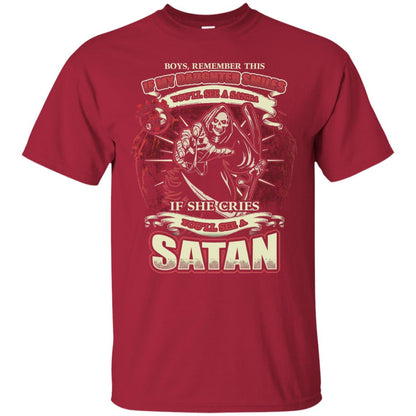 Boys Remember This If My Daughter Smiles You Will See A Santa If She Cries You Will See A Satan Cardinal
