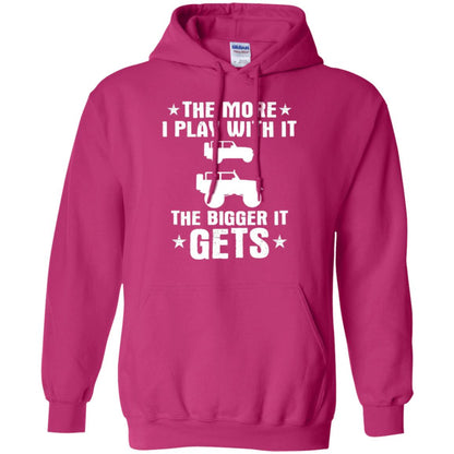 Jeep Lovers T-shirt The More I Play With It The Bigger It Get Heliconia
