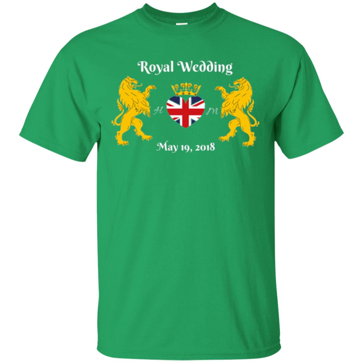 Ornate Royal Wedding May 19 2018 T-shirt Irish Green