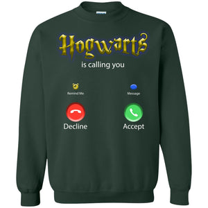 Hogwarts Is Calling You ShirtG180 Gildan Crewneck Pullover Sweatshirt 8 oz.