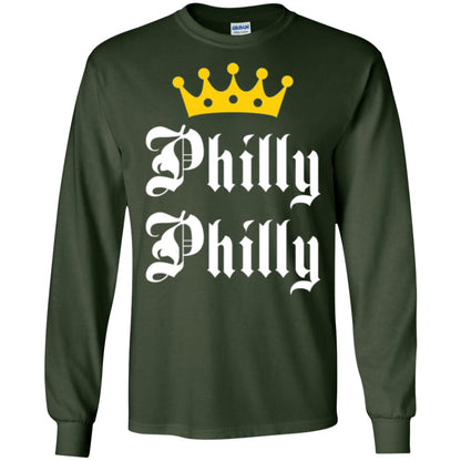Football Lover T-shirt Philly Philly Philadelphia Football Fan Forest Green