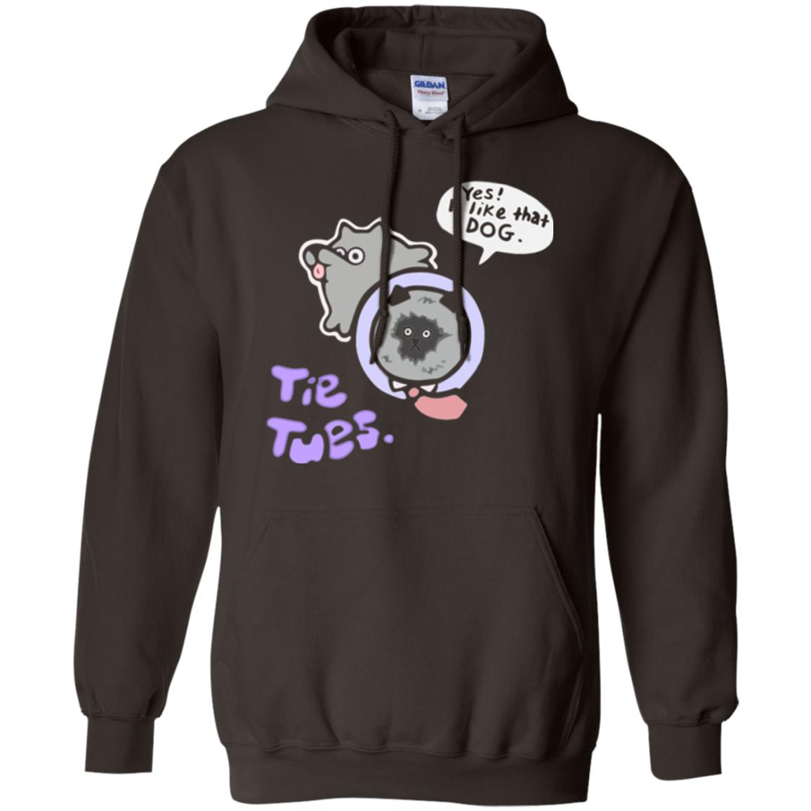 Yes I Like That Dog Tietuesday Dog Lover T-shirt Dark Chocolate